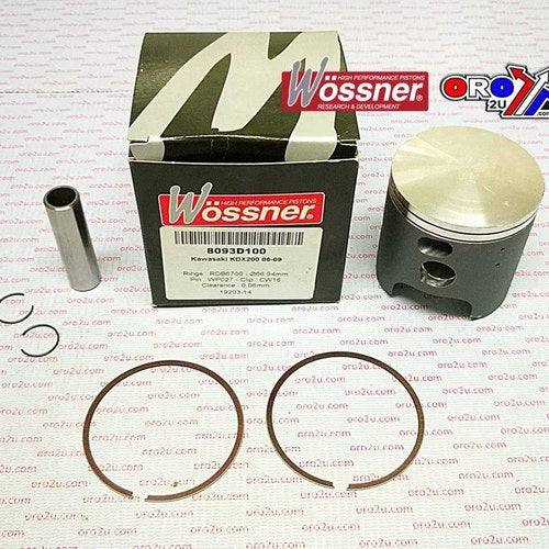 Wossner 67mm Piston Kit Kawasaki KDX200 1986-2006