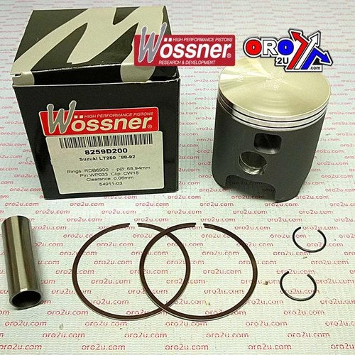 Wossner 67mm Piston Kit Suzuki LT250R 1988-1992