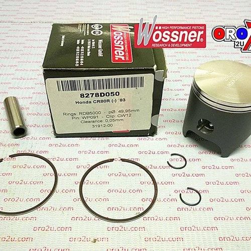 Wossner 51mm Forged Piston Kit Honda CR80 1983