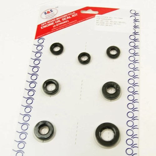 K&S Engine Oil Seal Set Honda XR185 79, XR200 80-84, XR200R 86-02, TLR200 86-87
