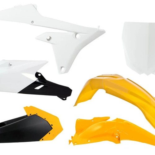 R-TECH Yellow Plastic KIT/6 Yamaha YZ450F 2014-2017, YZ450FX 2016-2018