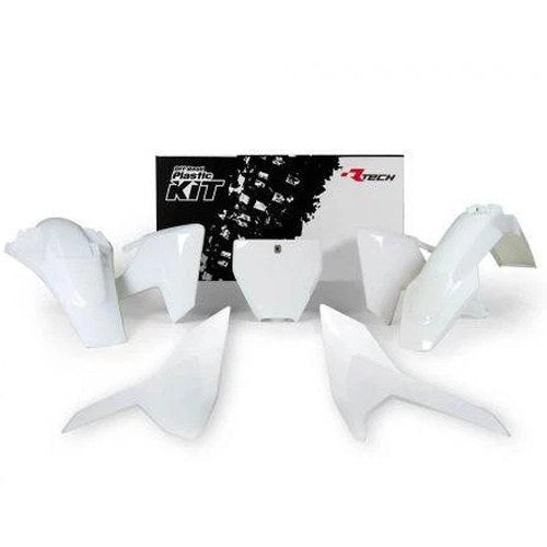R-TECH White Plastic KIT5 Husqvarna FC 250-450 16-18, FS/FX 350 450 17-18