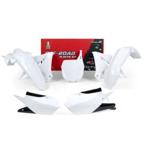 R-TECH White Plastic KIT/5 Yamaha YZ450F 2018-2022, YZ450FX 2019-2023