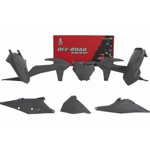 R-TECH Quantum Grey Plastic KIT/6 KTM SX/SX-F/XC/XC-F 2019-2022
