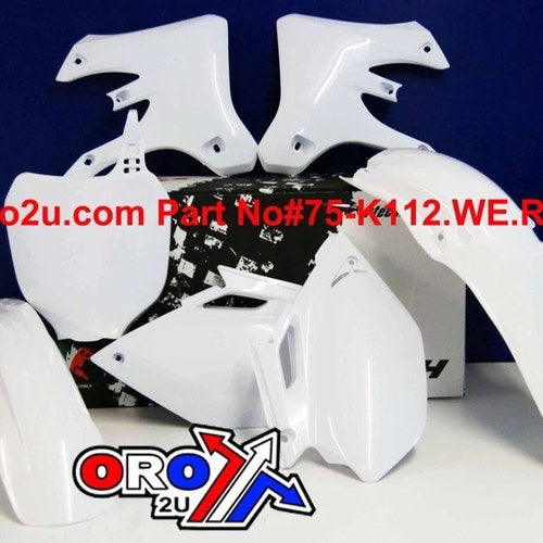 R-TECH White Plastic KIT/5 Yamaha YZ250F 2003-2005, YZ450F 2003-2005