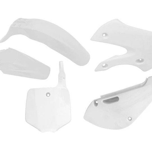 R-TECH White Plastic KIT/5 Kawasaki KLX110 2002-2010
