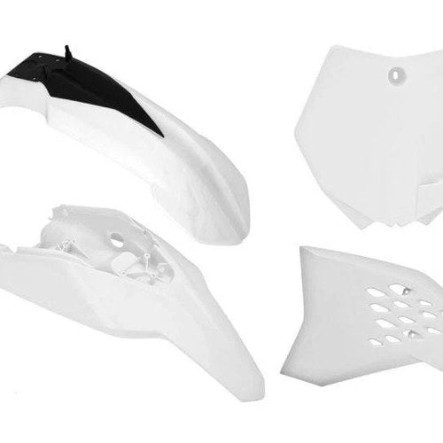 R-TECH White Plastic KIT/4 KTM SX65 2009-2011