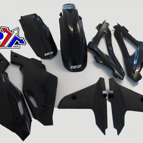 UFO Black Plastic Kit Husqvarna CR250 2009-2011