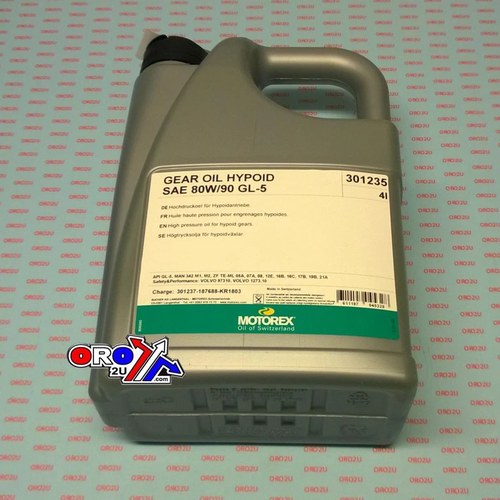 4L Motorex Hypoid Gear 80/90W Gear Oil