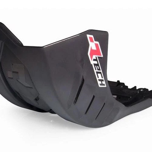 R-TECH Black Skid Plate Kawasaki KX250 21-23, KX250/450X 21-23, KX450 20-23