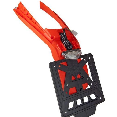 R-TECH KTM LED TAIL-LIGHT & Orange Number Plate EXC/EXC-F 2017-2019