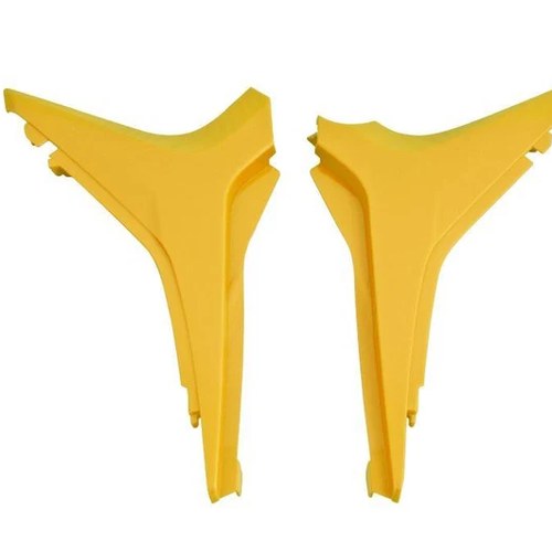 R-TECH Yellow Airbox Side Cover Honda CRF250R 2010-2013, CRF450R 2009-2012