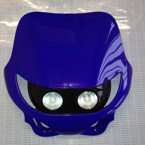 Blue Universal Headlight Twin Flash