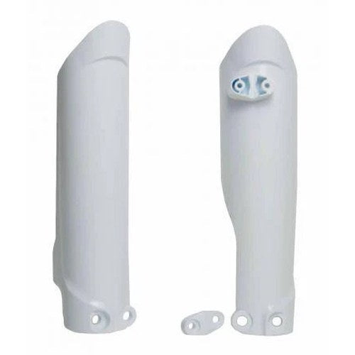 R-TECH White Fork Guards KTM SX50 16-23, SX-E3-5 20-23, SX65 19-23