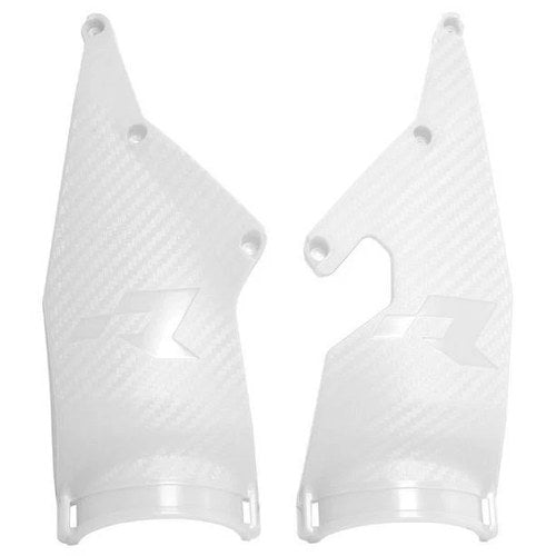 R-TECH White Triple Clamp Protectors For Beta RX Number Board 2020-2023