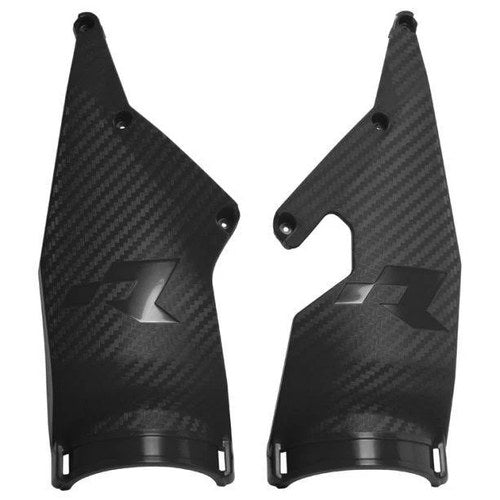 R-TECH Black Triple Clamp Protectors For Beta RX Number Board 2020-2023
