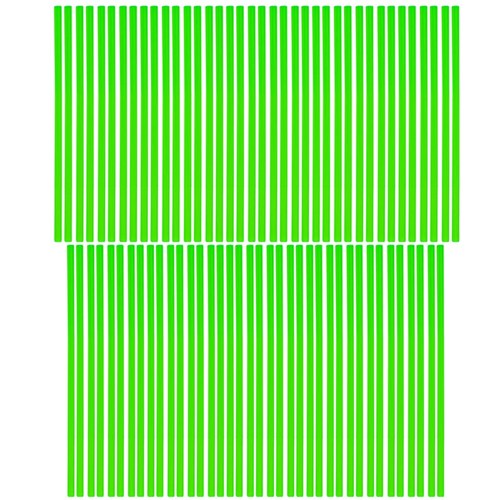 Green Spoke Skin Set 8.5" & 7.5", 76 Pcs
