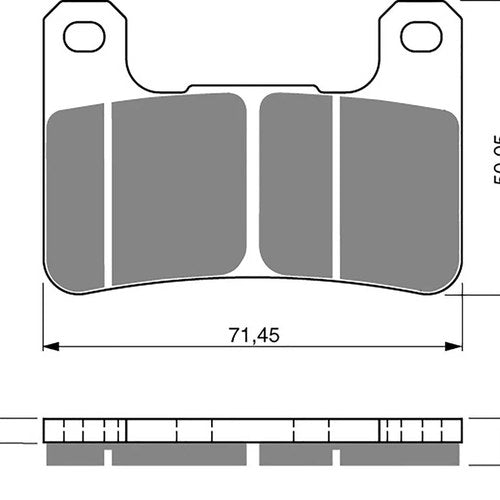 Brake Pads Front & Rear For Kawasaki Klz 1000 Versys S Tourer & Grand 2020-2023