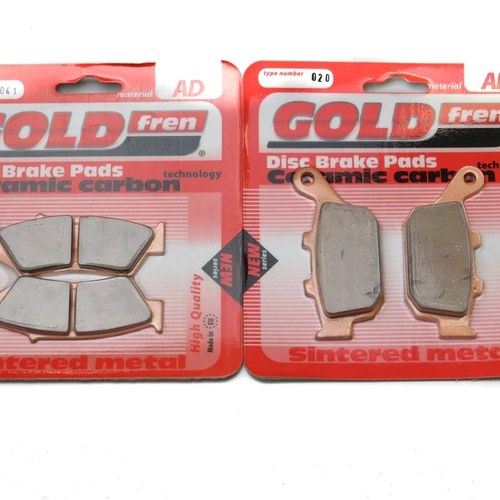 Brake Pads Front & Rear For Zero DS Dual Sport F/J.Juan R Caliper 2014