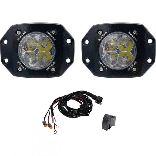 Tiger Lights - Mojave Dual Flush Mount 3" LED Spot Light 12/24V (KIT)