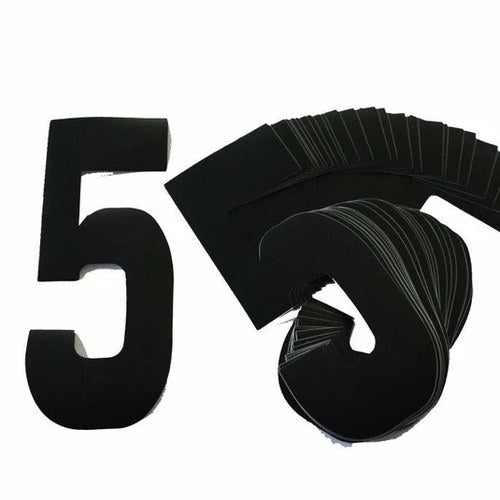 Black 8"/20cm 5. PACK/25