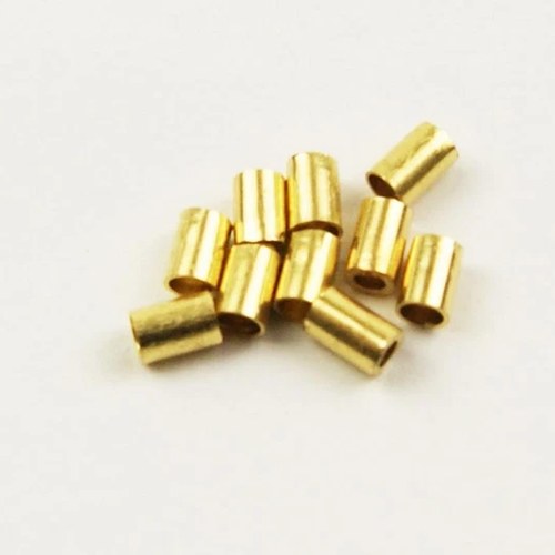 Carb End Nipple, Solder Type, 3mm x 4mm Brass (Pk 10)