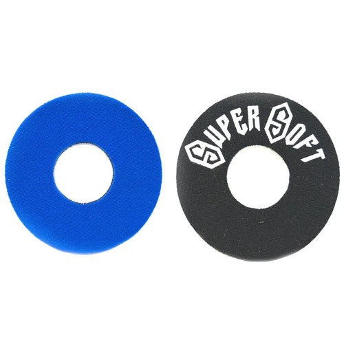 Grip Donuts, Super Soft, BLACK/BLUE, Pair