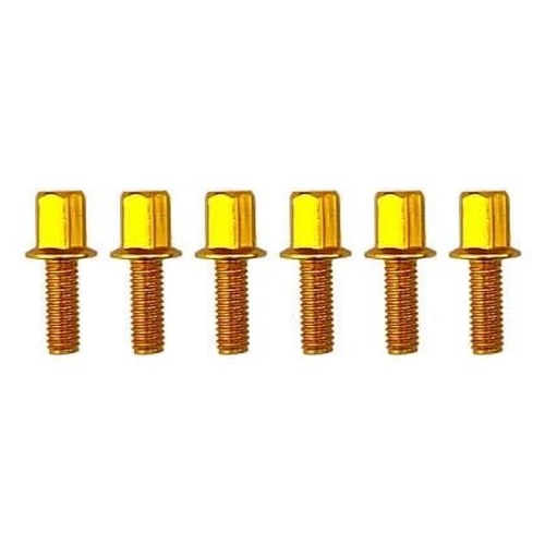 M6x15 Anodized Gold Alloy Bolt