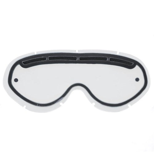 Hybrid Tear Off Vented Clear Lens, Anti Fog, Anti Scratch