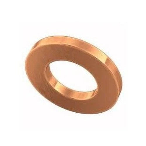 Copper Washer M6 Each, Size ID6 x OD10 x W1.00mm