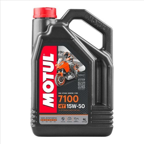 Motul 7100 15W50 4T 4 Litre, 100% Synthetic