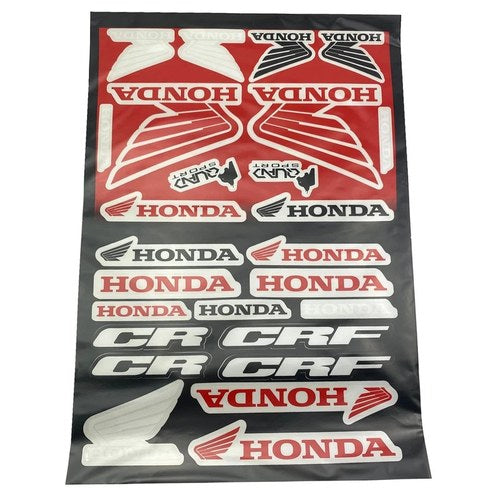 Honda Sticker Sheet A3