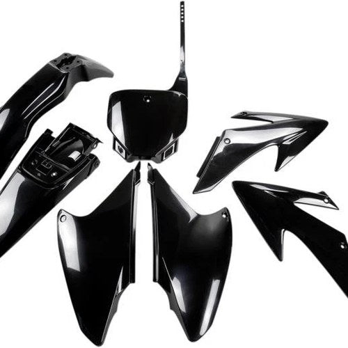 UFO Plastics Kit Black Honda CRF230F 2008-2014 HOKIT117001 for Honda CRF230F
