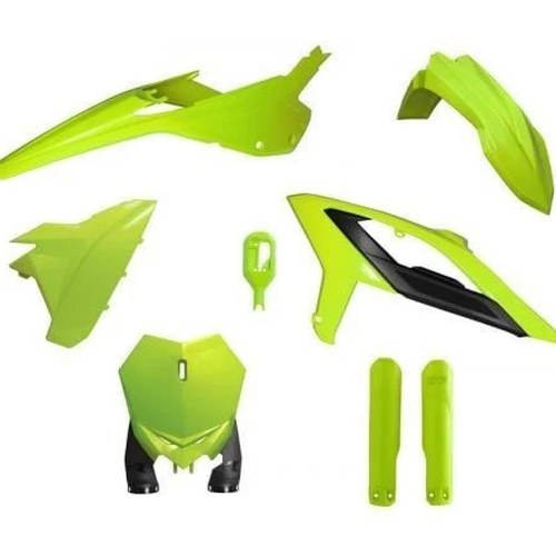 R-TECH Neon Yellow Plastic KIT/6 Beta RX300 2023-2024