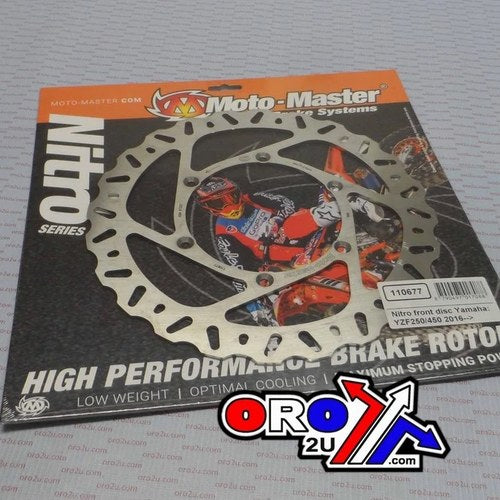 MOTO-MASTER Front Brake Disc Yamaha WR250F 17-21, WR450F 16-20