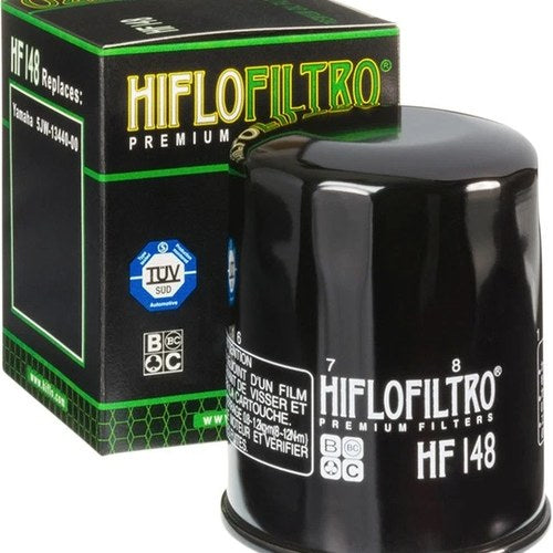 Hiflo Oil Filter Black #HF148 for Yamaha FJR1300A ABS/FJR1300/FJR1300AE