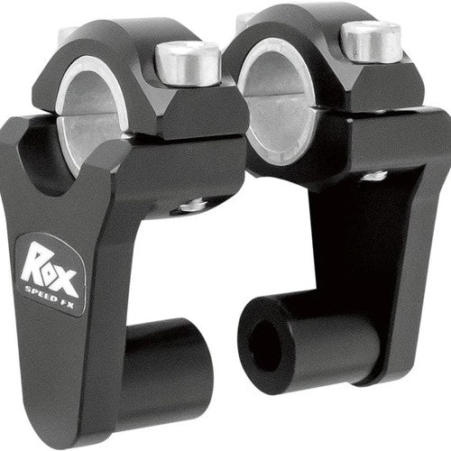 Rox Speed FX Elite Pivoting Handlebar Risers 2" Black
