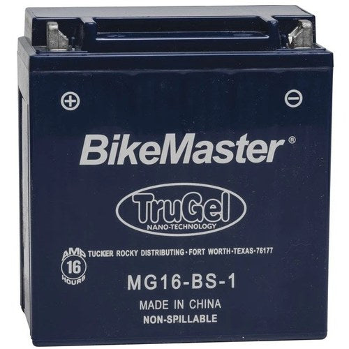 BikeMaster TruGel Battery #MG16-BS-1 fits Suzuki