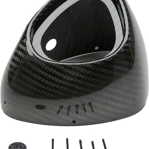 Yoshimura Flared Alpha/Alpha-T Muffler 2" Replacement End Cap Kit Glossy CF