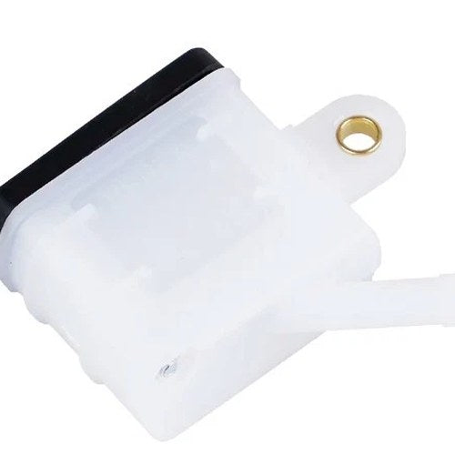 Rear Brake Fluid Reservoir Square With 45 Bottom Outlet