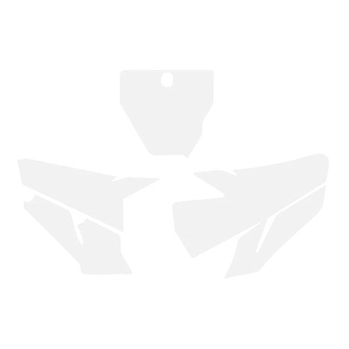 Blackbird White Number Board Backgrounds Husqvarna TC/FC 2023-2024