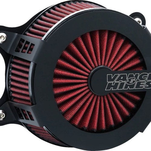 Vance & Hines VO2 Cage Fighter Air Cleaner Black #41106 Harley Davidson