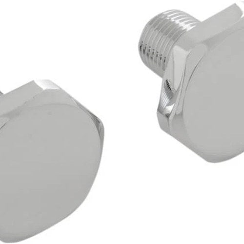 DS Upper Fork Tube Caps Chrome Harley Davidson 139075