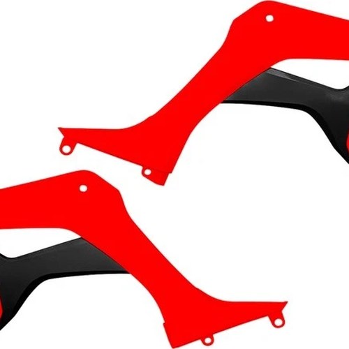 UFO Radiator Shrouds Red for Honda CRF110F 2019-2021