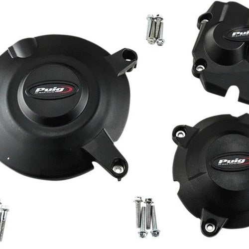 Puig Engine Cover Kit for Kawasaki Ninja ZX-10R/Ninja ZX-10R ABS/Ninja ZX-10RR