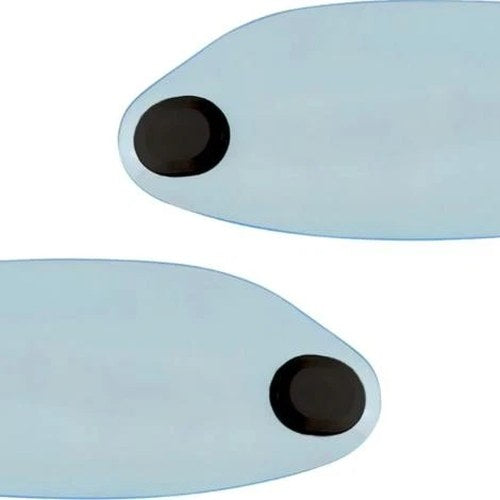 Klock Werks Flare Handguards Blue Ice #KWS-01-0128-CC Harley Davidson