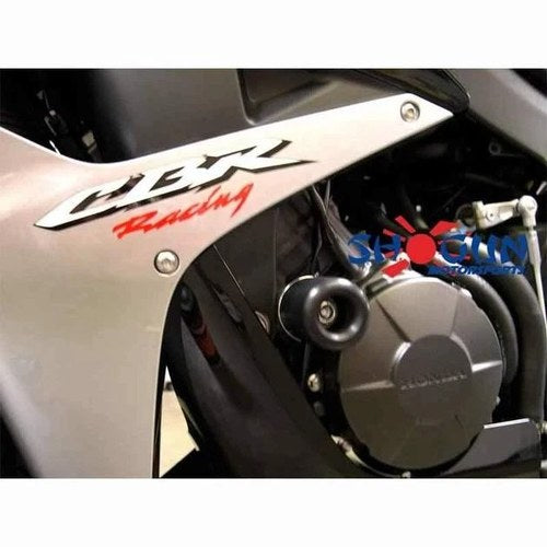 Shogun No-Cut Frame Sliders Black Honda CBR600RR 2007-2008