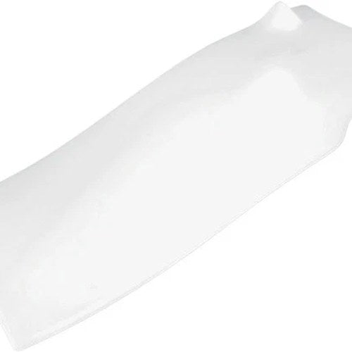 UFO Air Box Mud Flap Rear White for Honda CRF250R 2006-2009 for Honda Crf 250
