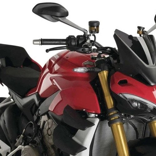 Puig Naked New Gen Sport Windscreen Dark Smoke Ducati Streetfighter V4 2020