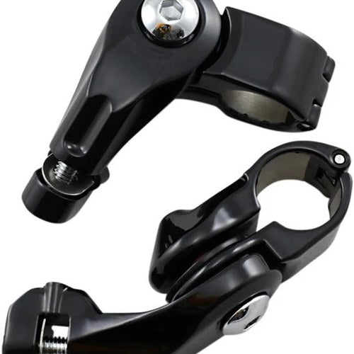 Kuryakyn Tour-Tech Cruise Mounts Black Long